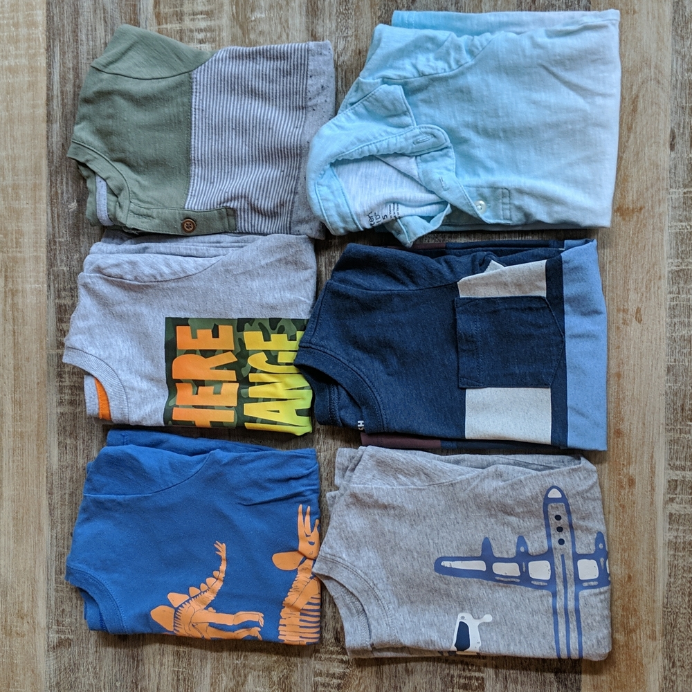 Boys Short Sleeve shirts size 5